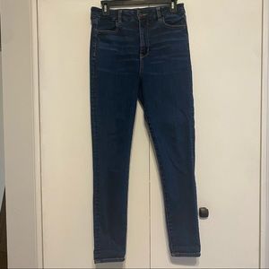 AE Next-level stretch Curvy super hi-rise jeggings